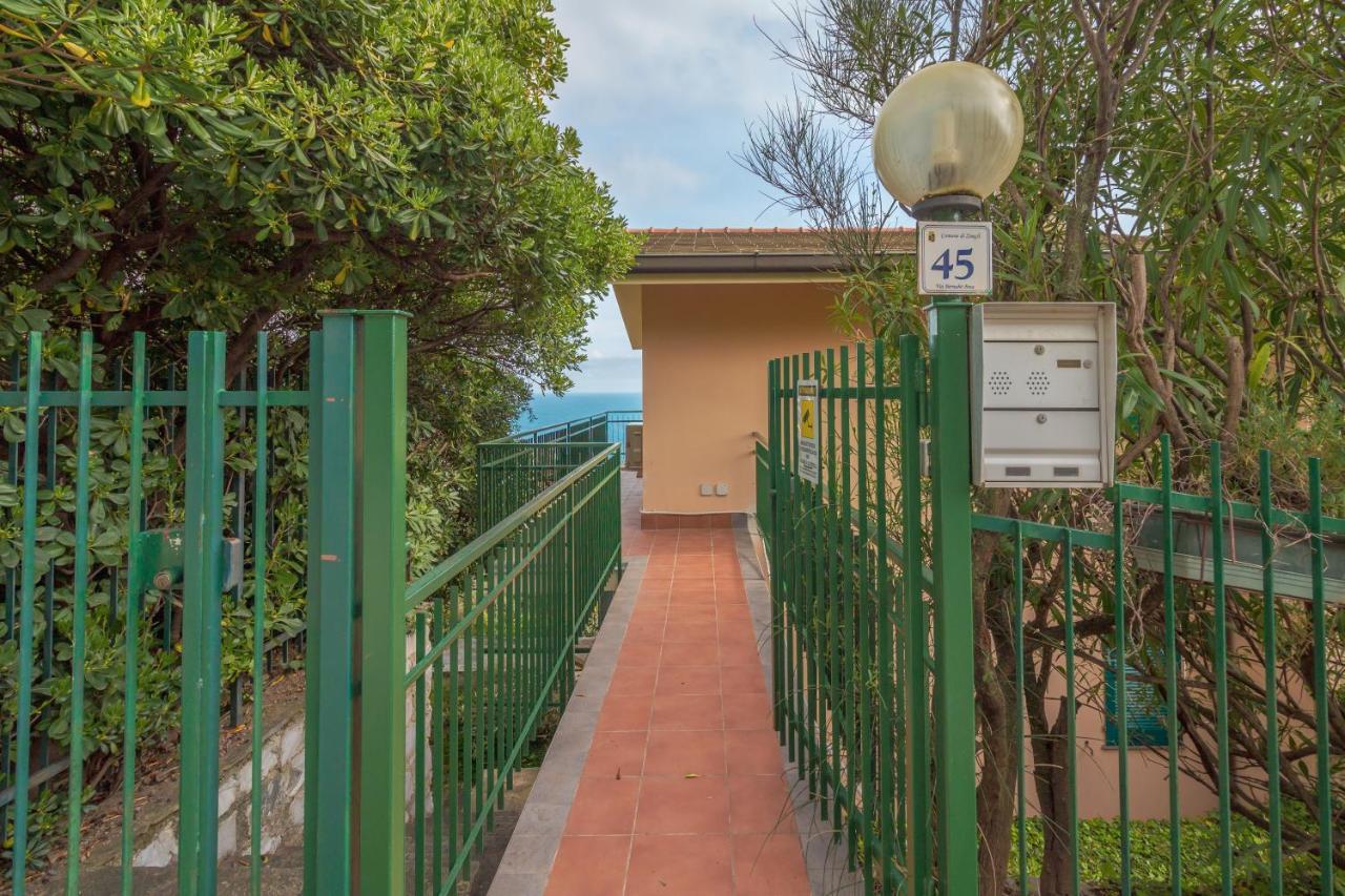 Casa Camilla Relax Con Una Vista Da Sogno Zoagli Exteriör bild