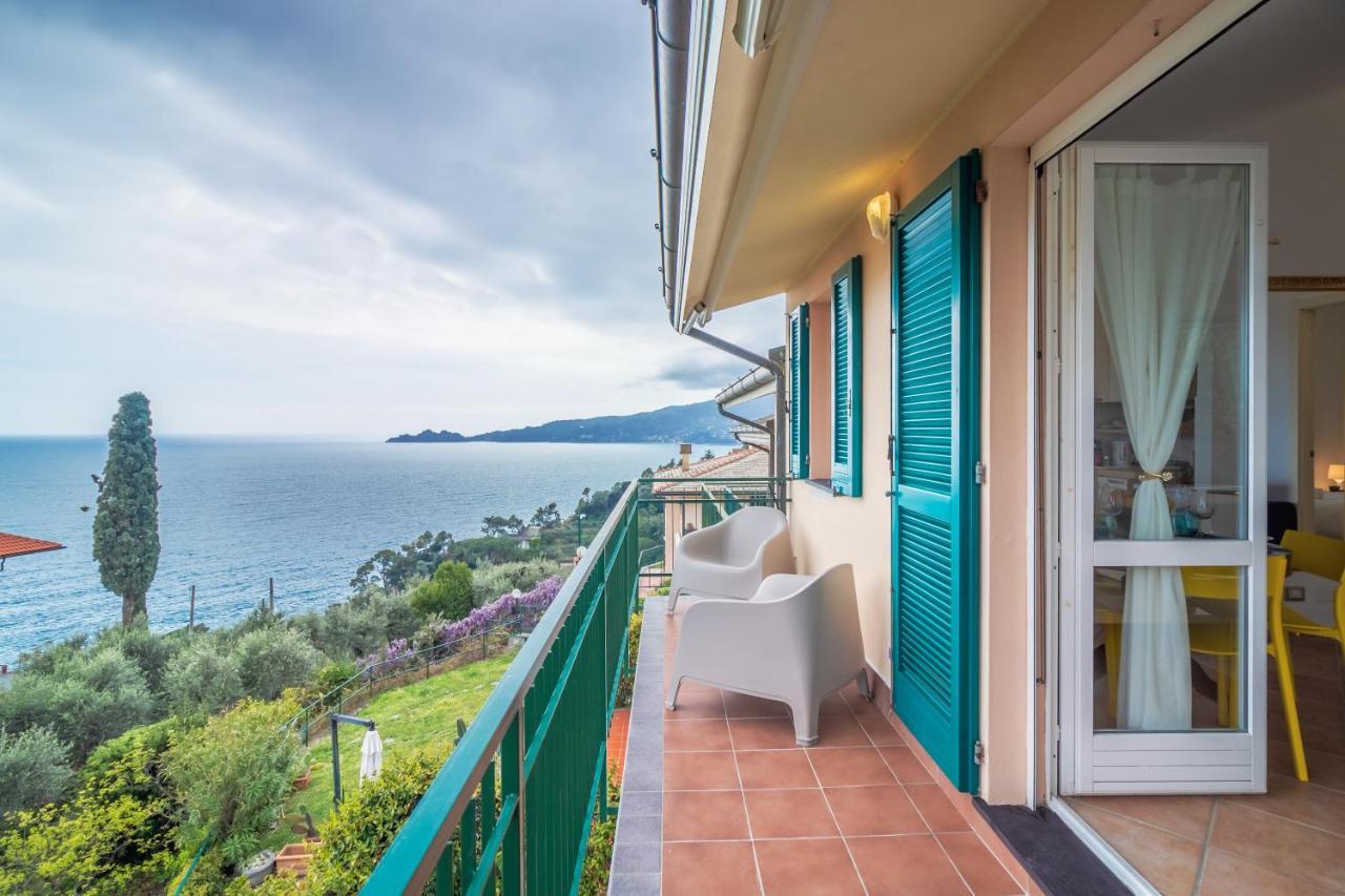 Casa Camilla Relax Con Una Vista Da Sogno Zoagli Exteriör bild
