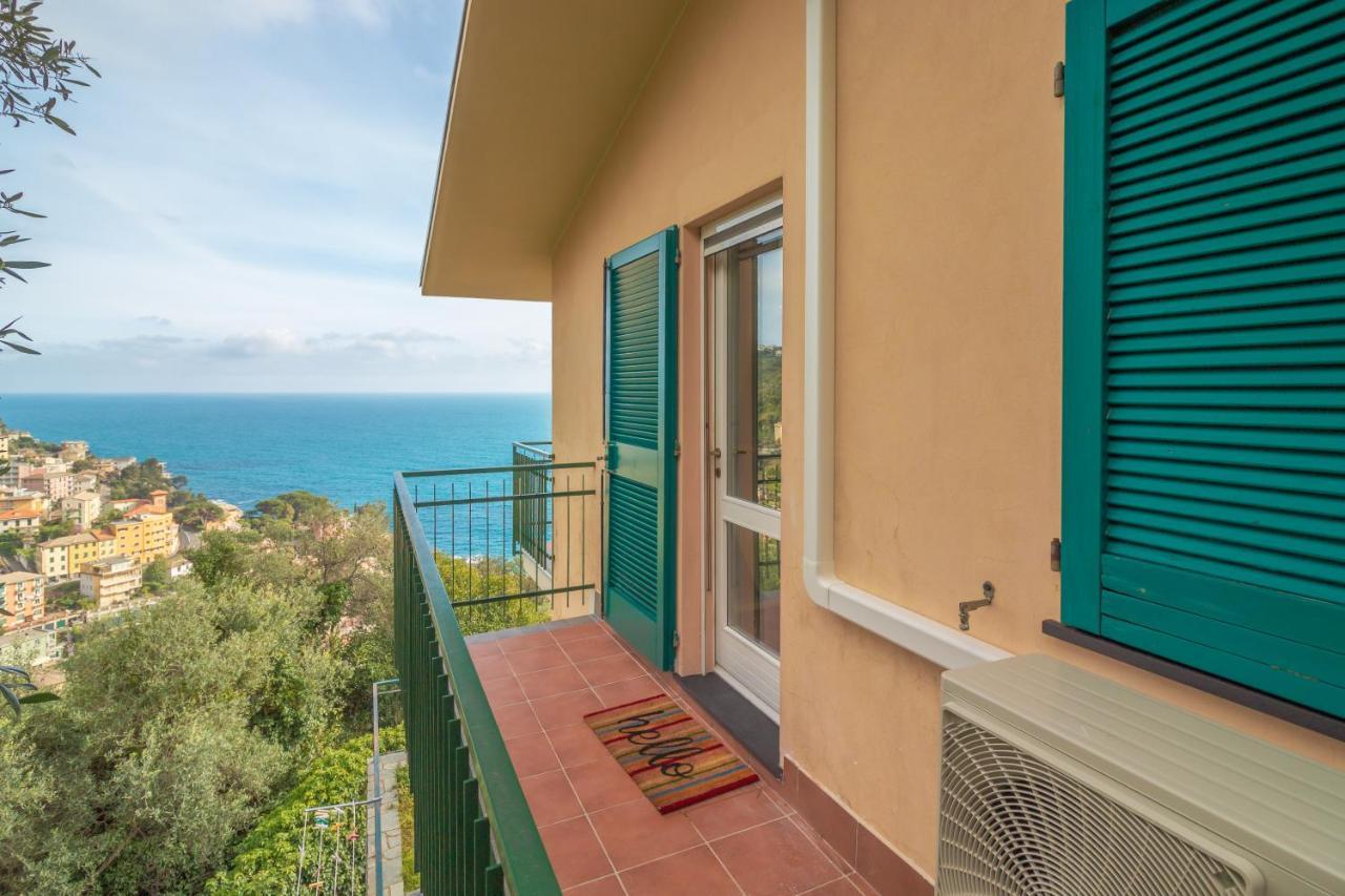 Casa Camilla Relax Con Una Vista Da Sogno Zoagli Exteriör bild